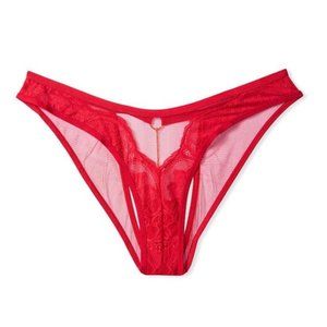 Victorias Secret Ouvert Cheeky Chain Cut Out Panty